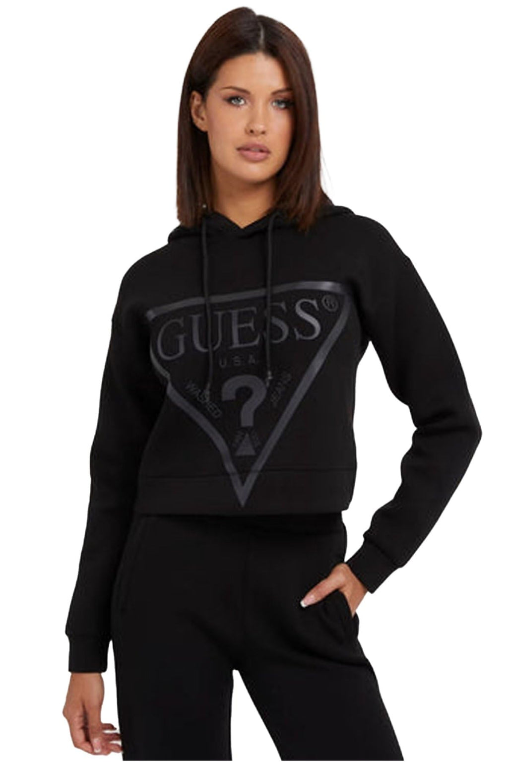 Felpa GUESS casual con cappuccio