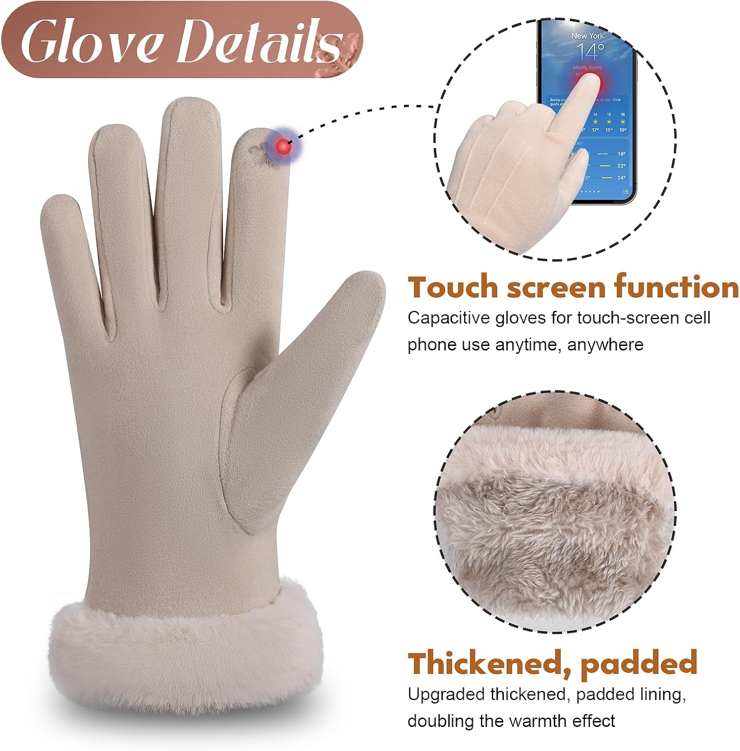 Kit elegante e molto caldo e morbido