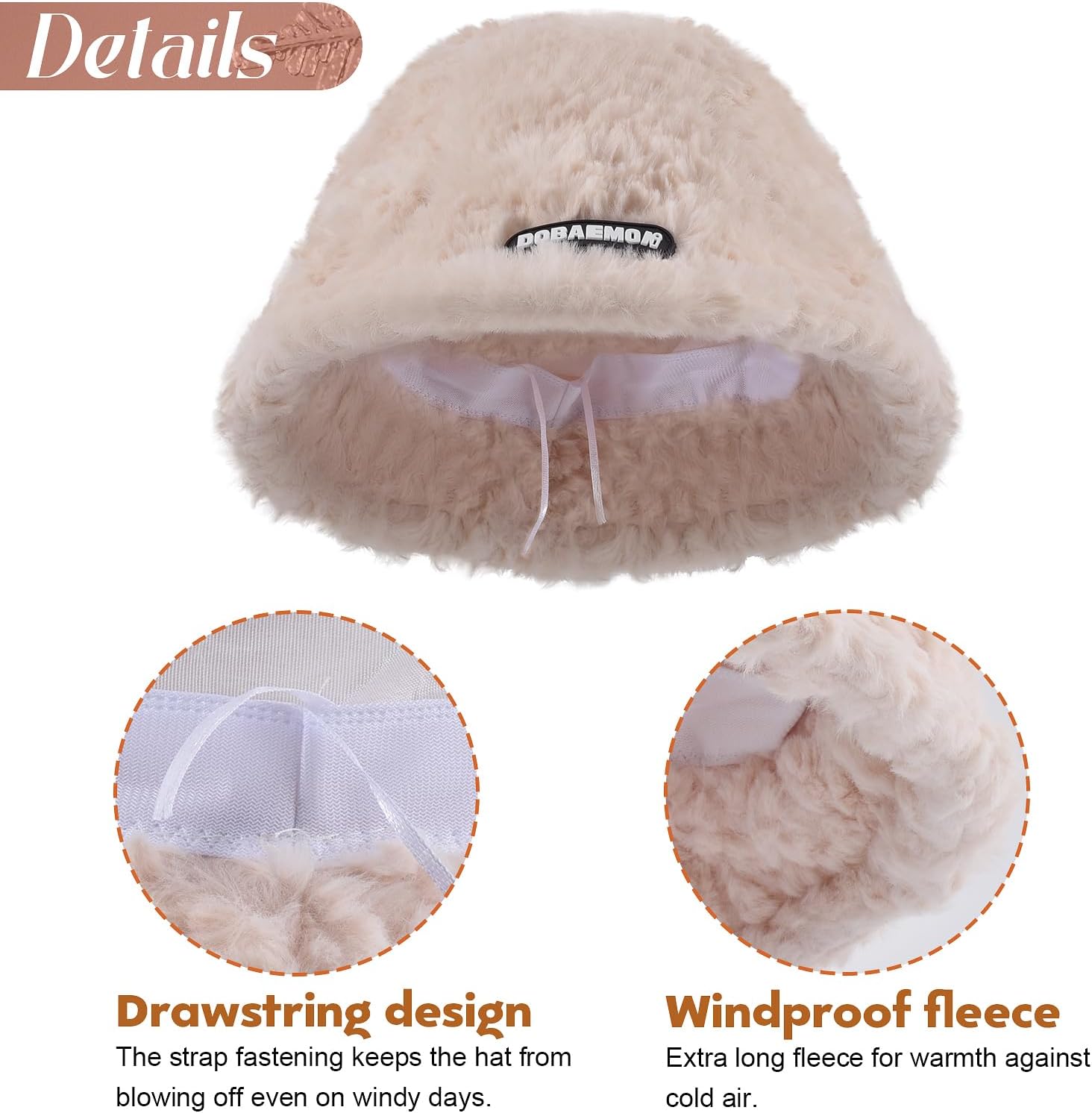 Kit elegante e molto caldo e morbido